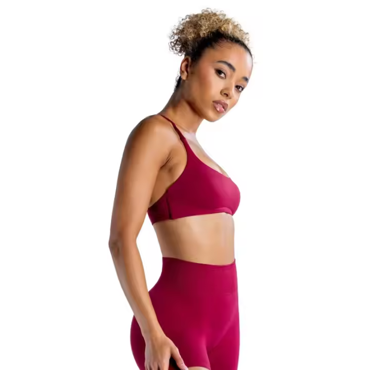 Sujetador deportivo de alto soporte para mujer, sujetador de ropa interior inalámbrico transpirable para Yoga y gimnasio - 1