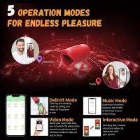 Leten para hombres juguetes para adultos masturbador con 9 modos de vibración potente dispositivo de entrenamiento vibratorio, juguete sexual masculino - details 0
