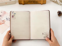 Creative Retro Dream Falling Flower Cloth Notepad Hard Surface Notebook Diary Book Note Book Stationery Gift Traveler Journal - details 13