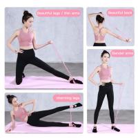 Banda de Resistencia de Yoga para Gimnasio Fiess Equipo de Entrenamiento con Tubo de Tensión Elástico para Musculo y Pecho - details 0