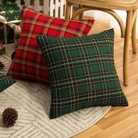 Fundas de Almohada de Cuadros de Búfalo Navideño Paquete de 2 Material de Poliéster - details 7