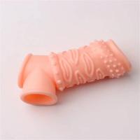 Empaque privado Extensor Sexy para hombres Anillo de manga de alargamiento reutilizable Retraso de la eyaculación Juguete sexual para adultos Productos íntimos - details 19
