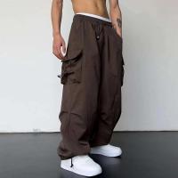 Pantalones de Sudaderas para Hombres Estilo Funcional de Cintura Alta Jogging con Múltiples Bolsillos Ropa de Trabajo Casual - details 13