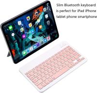 Miniteclado inalámbrico Portátil con Bluetooth, recargable para Apple, iPad, iPhone, Samsung, tableta, teléfono, iOS, Android, Windows - details 10