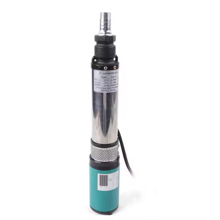 Bomba de Agua Solar Profunda 320W DC 24V Bomba Sumergible para Pozo Profundo 5m³/H - 1