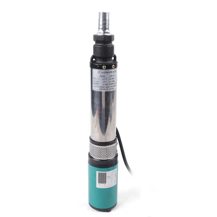Bomba de Agua Solar Profunda 320W DC 24V Bomba Sumergible para Pozo Profundo 5m³/H - 1