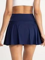 Siéntete genial mientras juegas al tenis: falda deportiva de yoga con pantalones cortos incorporados y bolsillos laterales - details 19