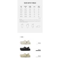 Zapatos con agujeros de verano para playa, zapatillas unisex con parte inferior gruesa para exteriores, sandalias cómodas para interiores y exteriores a la moda - details 0
