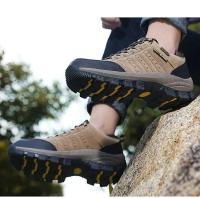 Zapatos de cuero de alta calidad para hombres Zapatillas deportivas impermeables - details 25