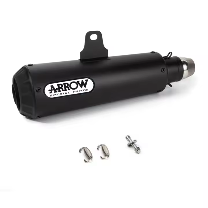 Escapamiento de Motocicleta Universal Respirace Tubo de Escape Redondo para Honda Hecho en China - 1