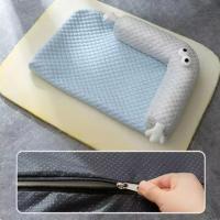 Cama para perro tipo sofá, transpirable, refrescante, antideslizante, suave, lisa, cómoda, extraíble, para verano. - details 8