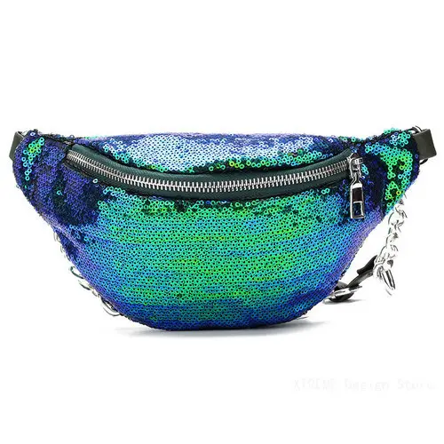 Bolso de cuero con cinturones y cinturones - 1