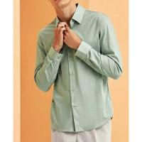 Camisa elástica de manga larga, nuevos productos antiarrugas, blusa vertical masculina, camisa masculina (Regalo 1 pieza) - details 1