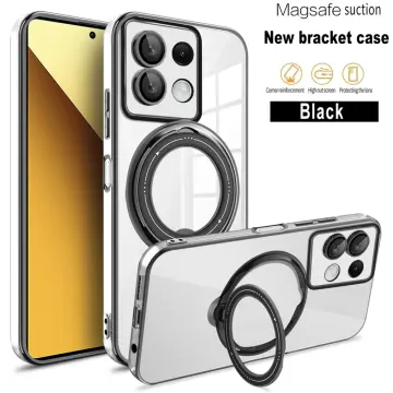 Funda De Madera Con Bumper TPU Pa' Xiaomi Redmi Note 11 Pro+ 5G – Color Marrón Oscuro, Textura Natural