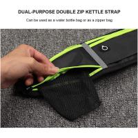 Cinturón para correr con soporte para teléfono, riñón estable, impermeable, para botella de agua, auriculares, grande - details 3