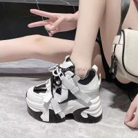 Dropshipping logo altura creciente de las mujeres 2024 nuevos zapatos de diseñador de moda casual transpirable - details 7