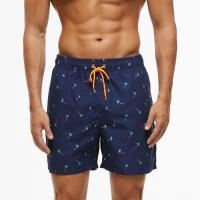 Bañador azul de secado rápido para hombre con bolsillos - details 4