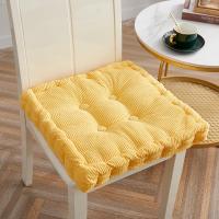 Cojín de asiento acolchado cuadrado/redondo multiusos, cojín grueso de Color sólido para sofá, alfombrilla suave para silla de estilo japonés para oficina - details 9