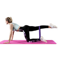 Bandas elásticas de resistencia para Fitness, bandas de resistencia deportivas para entrenamiento en casa, yoga, estiramiento, Pilates, Crossfit, entrenamiento, equipo de gimnasio - details 7