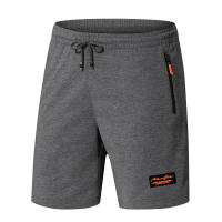 Pantalones cortos de algodón de los hombres casuales verano nueva moda con bolsillos laterales y cremallera pantalones de correr al aire libre - details 4