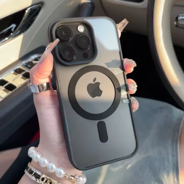 Funda de Lujo Inalámbrica Magsafe para iPhone Protector Magnético con Viste Clarito - 1