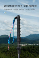 Bastón de Senderismo Plegable AONIJIE E4210 de Fibra de Carbono Ultraligera para Caminata Recta en Sendas y Escalada - details 5