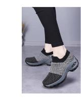 Zapatillas de Malla Transpirable para Mujer Zapatos de Plataforma Negros para Gimnasio - details 6