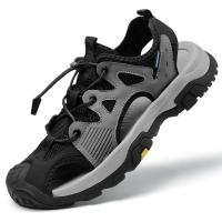 Sandalias huecas informales para hombre, zapatos de verano - details 0