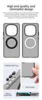 Funda dura transparente mate para Xiaomi redmi note 14 pro plus, funda trasera de carga inalámbrica magnética Magsafe - details 2