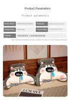 Almohada multifuncional para cabecero de cama, cojín grande de dibujos animados, bolsa suave para sofá - details 16