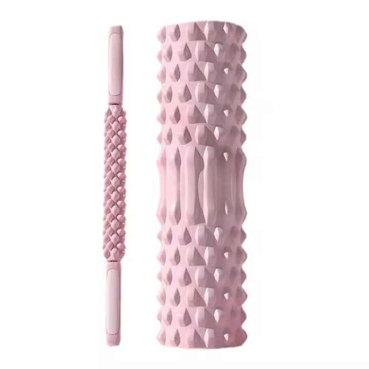Rodillo de masaje profesional para relajación muscular, rodillo de espuma para piernas no ajustado, equipo de fitness, columna de yoga - 1