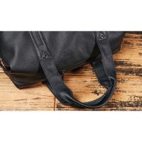 Nuevo Bolso de Viaje de Mano de Cuero Genuino para Hombres Bolso de Equipaje de Negocios Corto - details 5