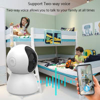 Cámara IP WiFi Inteligente Mini Tuya 4MP 2K con Seguimiento Automático de Humanos para Hogar Aplicación de Vigilancia Inalámbrica Interior CCTV Monitor para Bebés y Mascotas Visión Nocturna Infrarroja - details 7