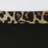 BUNO-Top corto con estampado de leopardo para mujer, camisetas de manga larga con hombros descubiertos, estética Y2K, ropa Grunge Fairycore - details 24