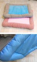 Cojín refrescante para Cama de Gato, alfombrilla antideslizante con forma rectangular para dormir, perrera para perros y gatos - details 1