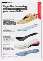 Las zapatillas para correr para hombre ligeras y transpirables, con plantillas inflables que absorben los golpes y amortiguan, son cómodas y duraderas. - details 1