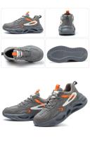 Zapatos de seguridad para hombre con cierre de aislamiento, zapatillas ligeras indestructibles, resistentes a los golpes, punta de acero, 6KV - details 34