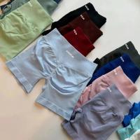 Gran oferta de pantalones cortos deportivos sin costuras para Mujer, pantalones cortos deportivos de cintura alta para verano, Yoga, Fitness, entrenamiento, ciclismo, motociclista, pantalones cortos de gimnasio para Mujer - details 4