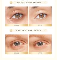 LAIKOU-mascarilla para ojos de caracol, hidratante, antihinchazón, ojeras, reafirmante, reductor de líneas finas, parches de mascarilla para ojos brillantes - details 9