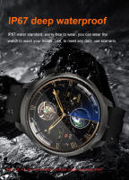 Reloj inteligente 1,85 pulgadas HD pantalla grande NFC Reloj inteligente hombres Bluetooth llamada presión arterial GPS al aire libre seguimiento deportivo Smarthwatch brújula esfera personalizada salud Smartwatch - details 7