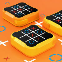 Juegos de mesa TIC-TAC-TOE eléctrico 3 en 1, juego educativo de mano con perno, juego de mesa de rompecabezas Montessori para crecimiento de memoria, juego para niños - details 2