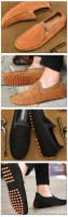 Mocasines transpirables de piel auténtica para hombre, zapatos informales, sin cordones, talla grande 38 ~ 49 - details 9