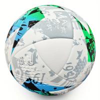 Balón De Fútbol Profesional, Balón De Fútbol Oficial De Tamaño 5, Perfecto Para Entrenamiento Y Entretenimiento Al Aire Libre - details 2