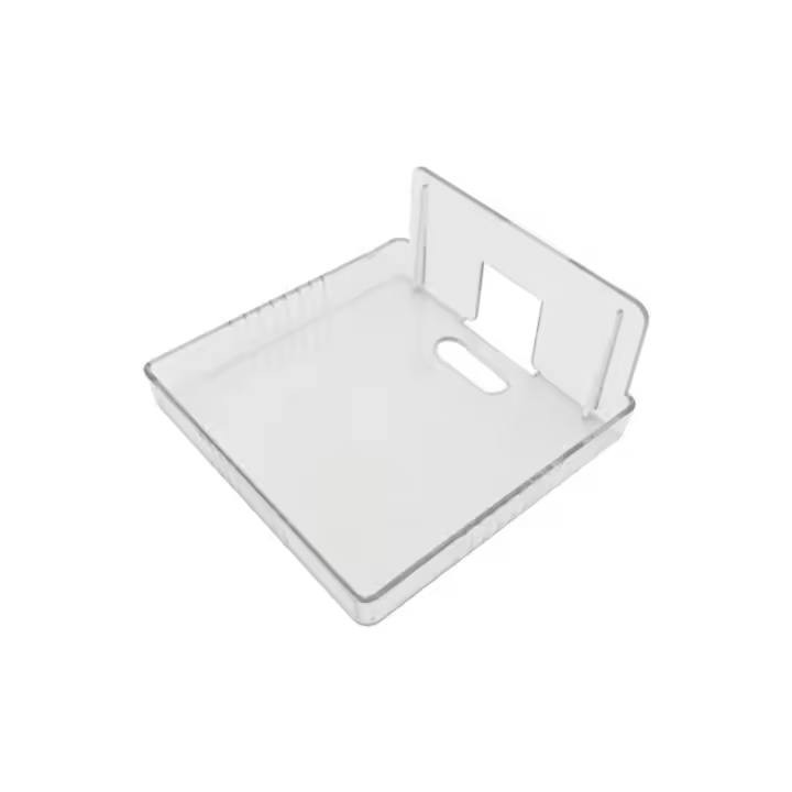 Estantes de exhibición de montaje acrílico de plástico, estante para cámara de seguridad fija transparente, enrutador de estante de pared autoadhesivo montado en la pared - 1