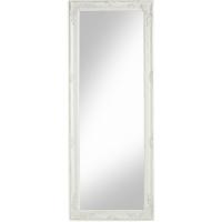 Espejo Rectangular con Marco de Madera Blanca Pie con Inclinación Ajustable - details 6