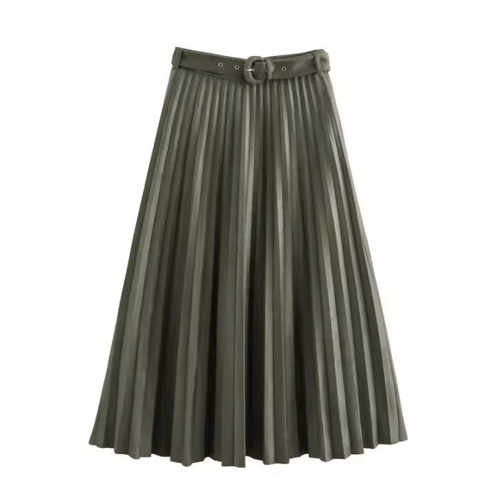 - Venta rápida Estación independiente Estilo europeo Moda femenina Elegante Cintura alta Adelgazante Suaviza tu silueta - 1
