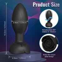 Vibrador Rotativo-Vibración 2en1 Control Remoto Aplicación para Mujeres - details 0