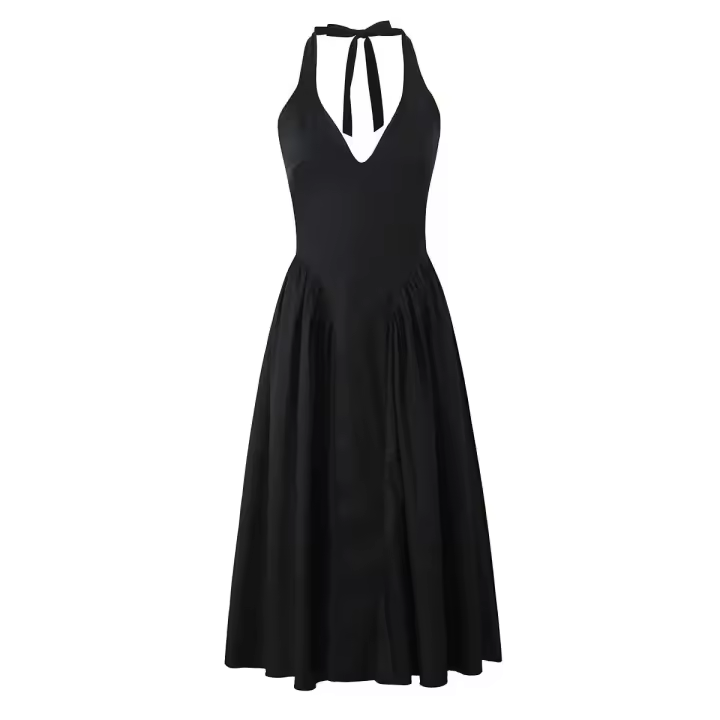 Camisola verde sin espalda para mujer, circunferencia de cintura, fiesta de verano, chaqueta de algodón - 1