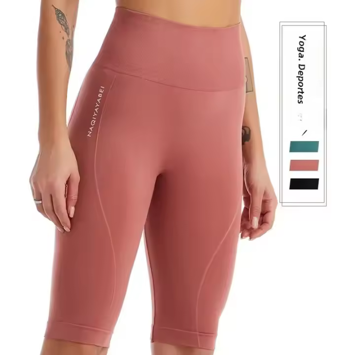 Pantalones De Yoga Para Mujer Elevación De Glúteos Algodón Transpirable Talla Grande Deporte Entrenamiento Running - 1