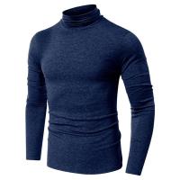Camiseta deportiva de manga larga de otoño/invierno para hombre, camiseta interior con cuello alto - details 2